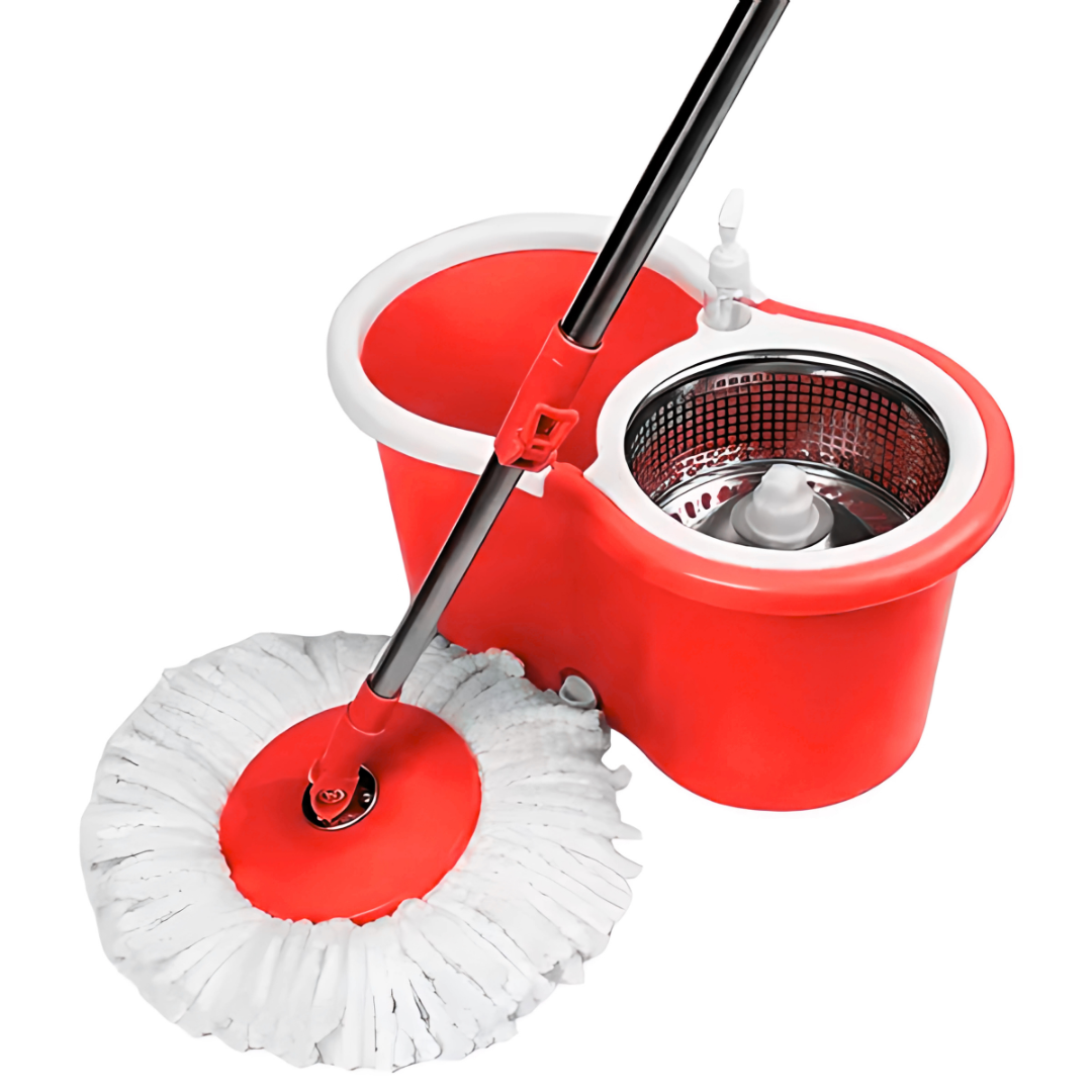 Trapero SwiftSpin Mop™ - Limpieza sin esfuerzo: exprime, gira y brilla en segundos.