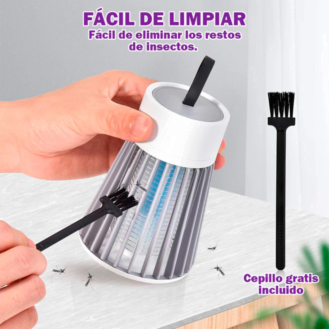 LÁMPARA ELÉCTRICA MATA MOSQUITOS – Protección silenciosa, noches tranquilas y cuidado para los más pequeños