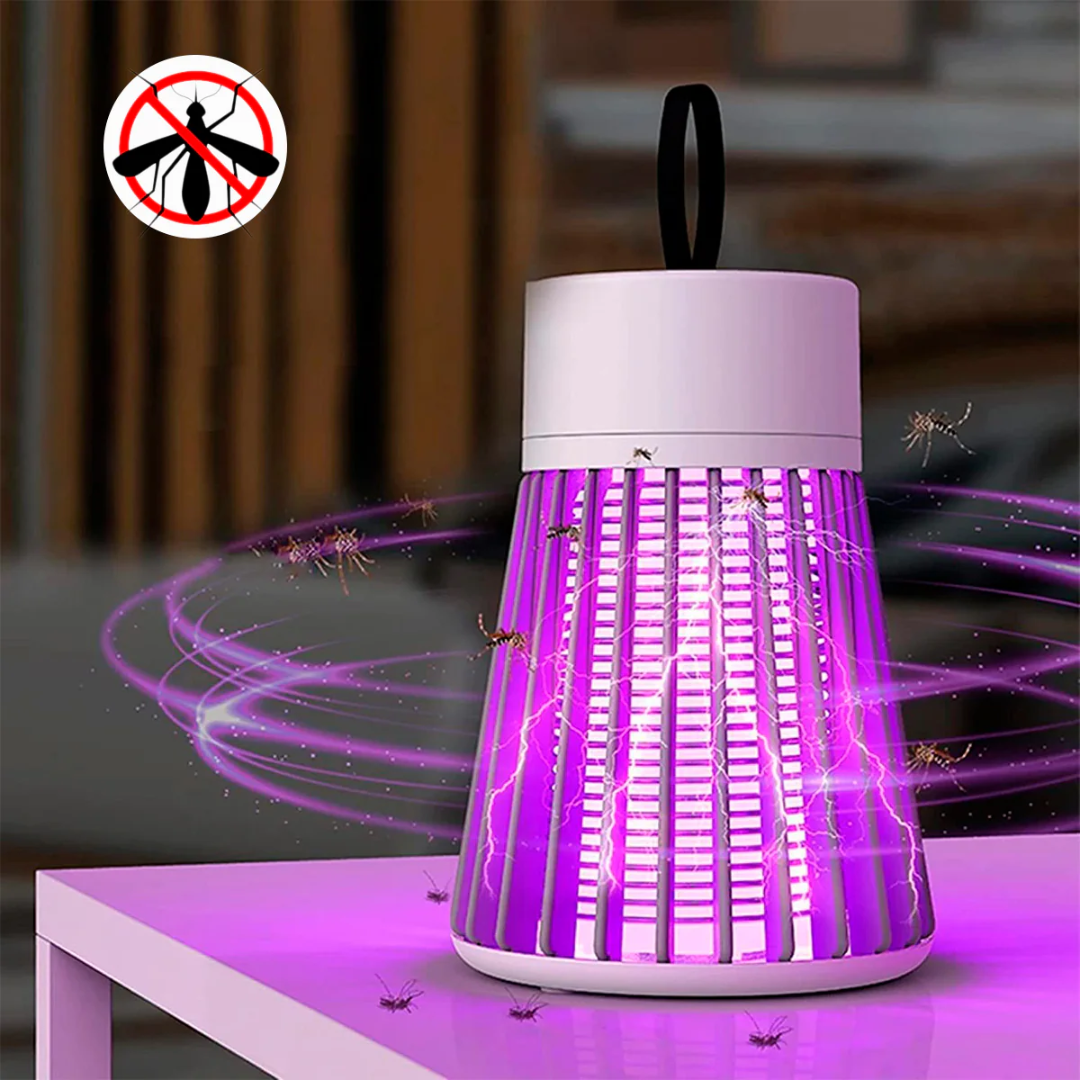 LÁMPARA ELÉCTRICA MATA MOSQUITOS – Protección silenciosa, noches tranquilas y cuidado para los más pequeños